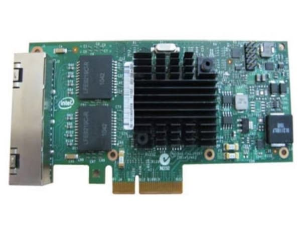 Intel I350 QP - Nettverksadapter - PCIe - Gigabit Ethernet x 4 - for PowerEdge C6220, R220, R320, R420, R820, R920, T130, T320, T330, T420; PowerVaul