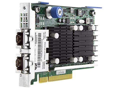 HPE FlexFabric 533FLR-T - Verkkosovitin - PCIe 2.0 x8 - 10Gb Ethernet x 2 - ProLiant DL360 Gen10, DL380 Gen10, DL560 Gen10, XL250a Gen9; SimpliVity 3