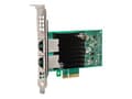 Miniatyrbilde 1 av 5: Intel Ethernet Converged Network Adapter X550-T2 - Nettverksadapter - PCIe 3.0 lav profil - 10Gb Ethernet x 2