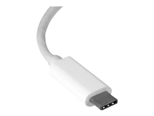 StarTech.com USB-C till Gigabit-nätverksadapter - USB 3.1 Gen 1 (5 Gbps) - vit