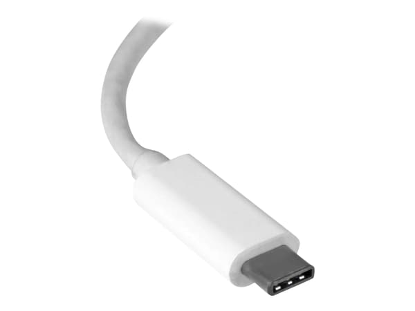 StarTech.com USB-C till Gigabit-nätverksadapter - USB 3.1 Gen 1 (5 Gbps) - vit