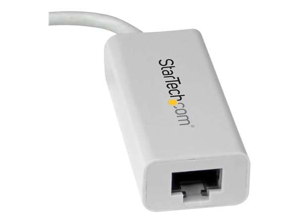 StarTech.com USB-C till Gigabit-nätverksadapter - USB 3.1 Gen 1 (5 Gbps) - vit