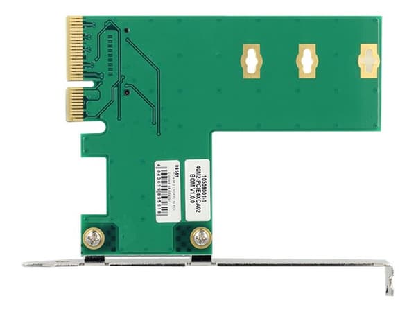 Delock PCI Express x4 Card > 1 x internal NVMe M.2 Key M - Diskkontroller - 1 Kanal - M.2 Card - PCIe 3.0 x4