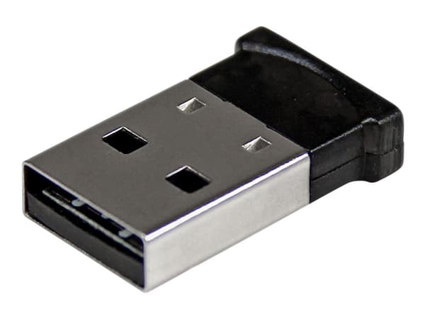 StarTech.com Mini USB Bluetooth 4.0-adapter - 50 m klass 1 trådlös EDR-dongel - Nätverksadapter - USB - Bluetooth 4.0 - Klass 1 - svart
