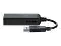Miniatyrbild 4 av 5: D-Link DUB-E100 - Nätverkskort - USB 2.0 - 10/100 Ethernet