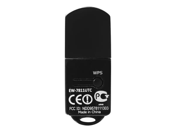 Edimax EW-7811UTC - Nätverksadapter - USB 2.0 - 802.11a, 802.11b/g/n, Wi-Fi 5