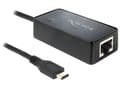 Pikkukuva 2 / 5: Delock - Verkkosovitin - USB 3.1 - Gigabit Ethernet - musta