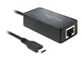 Pikkukuva 1 / 5: Delock - Verkkosovitin - USB 3.1 - Gigabit Ethernet - musta