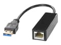 Miniatyrbild 1 av 5: DELTACO USB3-GIGA5 - Nätverksadapter - USB 3.0 - Gigabit Ethernet - svart