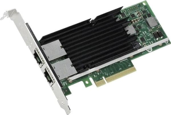 Intel Ethernet Converged Network Adapter X550-T2 - Nätverksadapter - PCIe 3.0 x4 låg profil - 10Gb Ethernet x 2