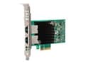 Miniatyrbild 1 av 5: Intel Ethernet Converged Network Adapter X550-T2 - Nätverksadapter - PCIe 3.0 x4 låg profil - 10Gb Ethernet x 2