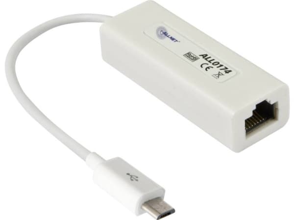 Allnet ALL-HS02530_LAN_OPTION Nätverkskort 100 MBit/s LAN (10/100 MBit/s), Micro USB