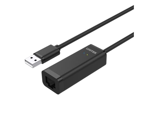 Unitek Y-1468 - Nettverksadapter - USB 2.0 - 10/100 Ethernet x 1 - svart