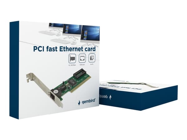 Gembird NIC-R1 - Nettverksadapter - PCI - 10/100 Ethernet
