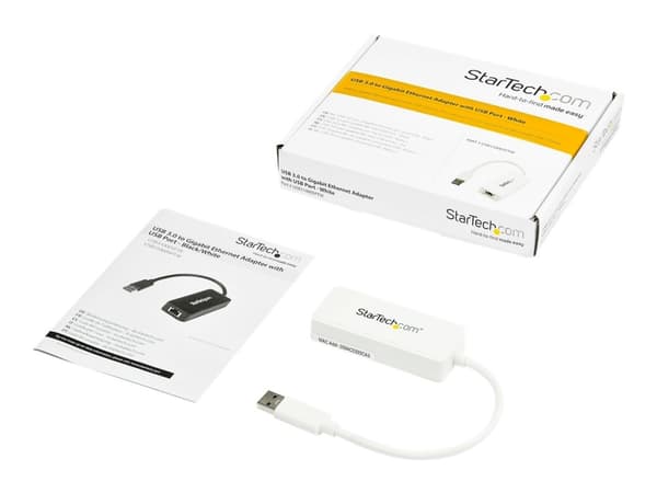 StarTech.com USB31000SPTW verkkokortti USB 5000 Mbit/s
