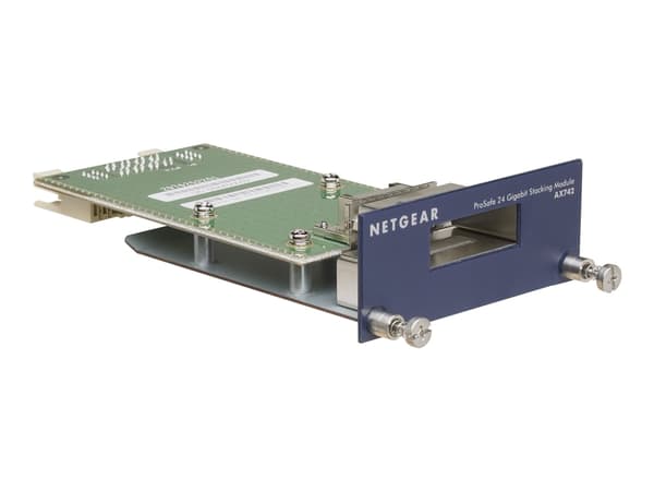 NETGEAR ProSafe AX742 - Ekspansionsmodul (pakke med 2) - för NETGEAR GSM7228, GSM7252, GSM7328, GSM7352; Next-Gen Edge Managed Switch M5300