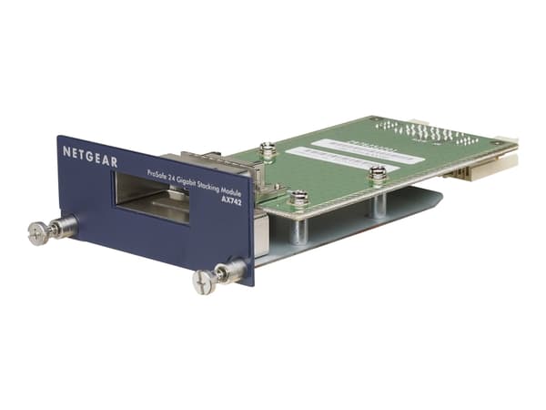 NETGEAR ProSafe AX742 - Ekspansionsmodul (pakke med 2) - för NETGEAR GSM7228, GSM7252, GSM7328, GSM7352; Next-Gen Edge Managed Switch M5300