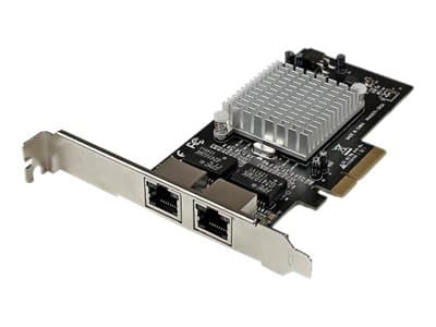 StarTech.com ST2000SPEXI nätverkskort Intern Ethernet 2000 Mbit/s Gjuten aluminium, Svart