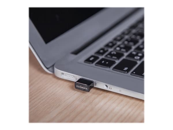 Edimax EW-7822ULC - Nettverksadapter - USB 2.0 - 802.11a, Wi-Fi 5, 802.11b/g/n Sort