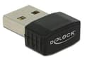 Pikkukuva 3 / 5: Delock USB 2.0 Dual Band WLAN ac/a/b/g/n Nano Stick - Verkkosovitin - USB 2.0 - 802.11ac - musta