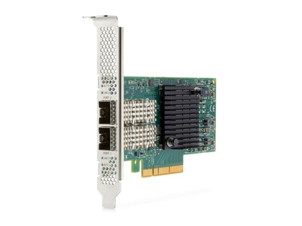 HPE 640SFP28 - Nettverksadapter - PCIe 3.0 x8 / PCIe 3.0 x4 lav profil - 25 Gigabit Ethernet x 2 - for Apollo 20 2U, 4200 Gen10; Edgeline e920; ProLi