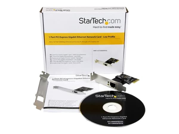 StarTech.com ST1000SPEX2L nettverkskort Intern Ethernet 1000 Mbit/s