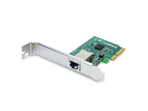PLANET ENW-9803, Intern, Kabel, PCI Express, Ethernet, 10000 Mbit/s, Grön, Rostfritt stål