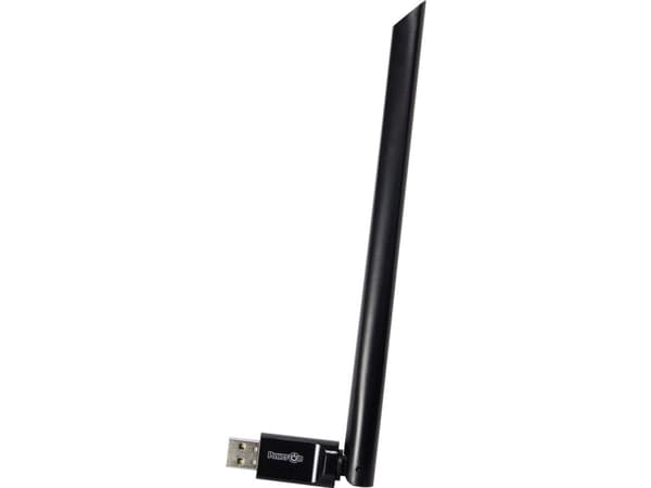 Inter-Tech DMG-19 - Nätverksadapter - USB 2.0 - Wi-Fi 5