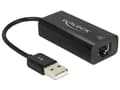 Miniatyrbild 2 av 5: Delock Adapter USB 2.0 > LAN 10/100 Mb/s - Nätverksadapter - USB 2.0 - 10/100 Ethernet