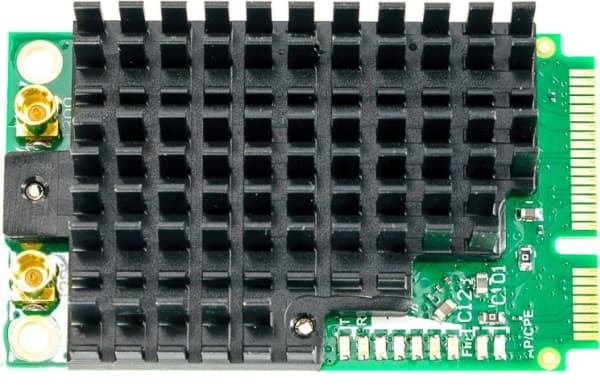 MikroTik RouterBOARD R11e-2HPnD - Nettverksadapter - PCIe Mini Card - 802.11b/g/n