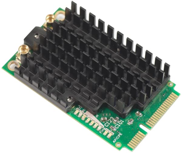 MikroTik RouterBOARD R11e-2HPnD - Nettverksadapter - PCIe Mini Card - 802.11b/g/n