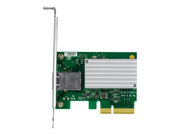 TRENDnet TEG-10GECTX - Nätverksadapter - PCIe 2.0 x4 låg profil - 10Gb Ethernet x 1 - TAA-kompatibel