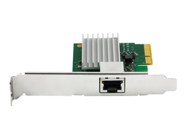 TRENDnet TEG-10GECTX - Nätverksadapter - PCIe 2.0 x4 låg profil - 10Gb Ethernet x 1 - TAA-kompatibel