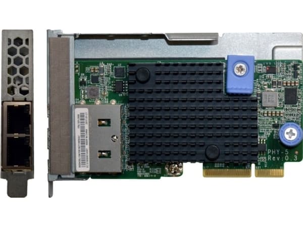 Lenovo 7ZT7A00548, Sisäinen, Langallinen, PCI Express, Ethernet, 10000 Mbit/s, Vihreä, Metallinen