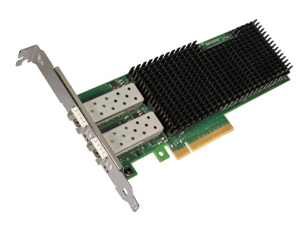 Intel Ethernet Network Adapter XXV710-DA2 - Nettverksadapter - PCIe 3.0 x8 lav profil - 25 Gigabit SFP28 x 2