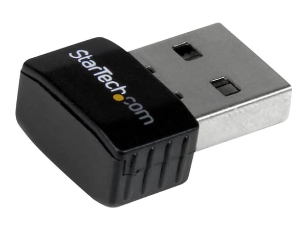 StarTech.com USB 2.0 300 Mbps Mini Wireless-N Network Adapter - 802.11n 2T2R WiFi Adapter - USB Wireless Adapter - N300 Wireless NIC (USB300WN2X2C) -