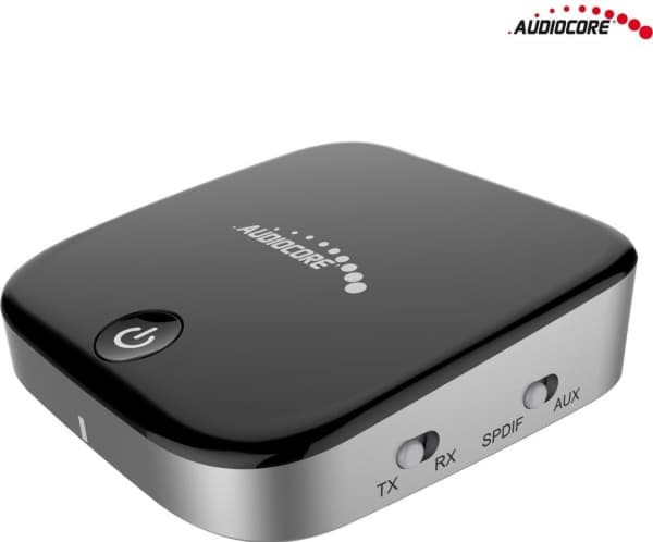 Bluetooth 5.0 AUX-mottaker Baseus Qiyin (svart)