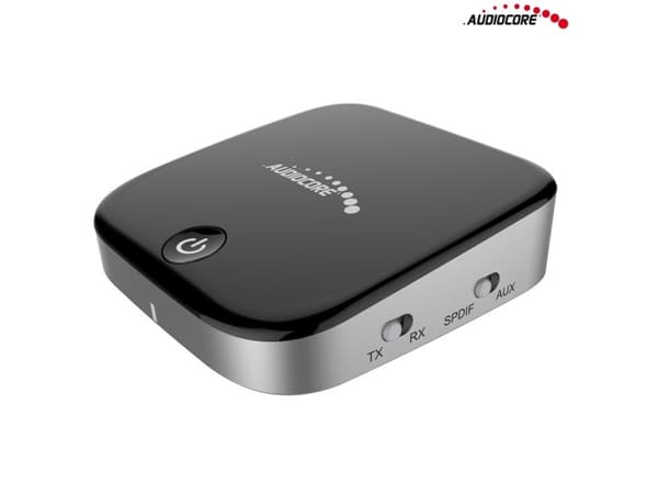 Bluetooth 5.0 AUX-mottaker Baseus Qiyin (svart)