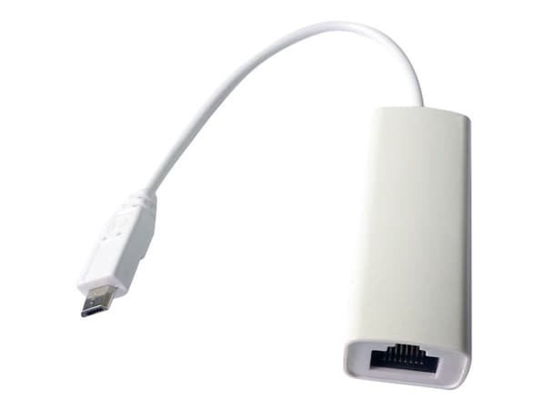 Gembird NIC-mU2-01 - Nettverksadapter - USB 2.0 - 10/100 Ethernet Hvit