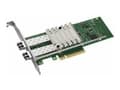 Miniatyrbilde 5 av 5: Intel Ethernet Converged Network Adapter X520-SR2 - Nettverksadapter - PCIe 2.0 x8 lav profil - 10GBase-SR x 2