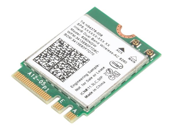 Lenovo ThinkPad Fibocom L850-GL CAT9 WWAN - Trådlöst mobilmodem - 4G LTE - M.2 Card - 450 Mbps - för WWAN upgradable models only: ThinkPad L480; L490
