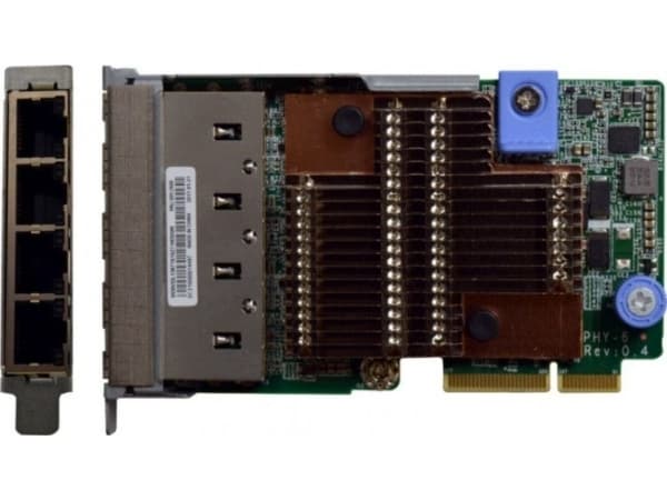Lenovo ThinkSystem - Nätverksadapter - LAN-on-motherboard (LOM) - 10 Gigabit SFP+ x 4 - för ThinkAgile HX2320 Appliance; VX3320 Appliance