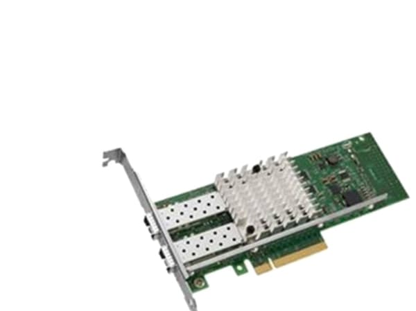 Intel X520 DP - Customer Kit - nettverksadapter - 10Gb Ethernet x 2 - med Intel i350 DP Network Daughter Card - for PowerEdge R620, R710, R715, R720,