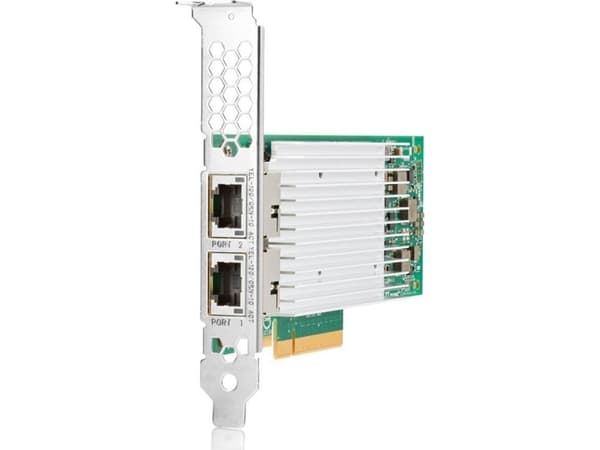 HPE 521T - Nätverksadapter - PCIe 3.0 x8 - 10Gb Ethernet x 2 - för Apollo 4200 Gen10; ProLiant DL360 Gen10