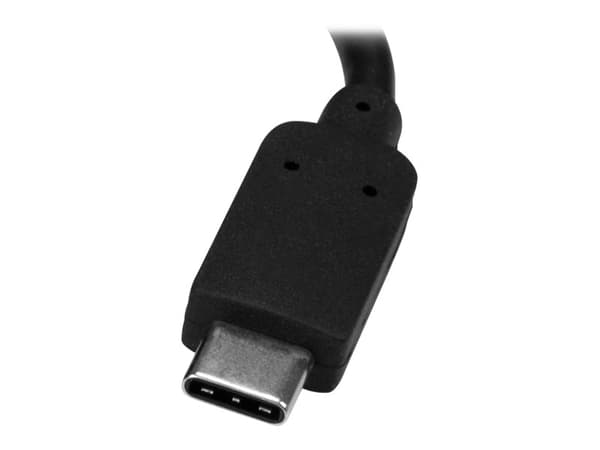 StarTech.com USB-C till Gigabit-nätverksadapter med PD-laddning - Nätverksadapter - USB-C - Gigabit Ethernet - svart