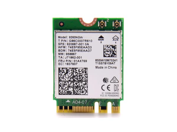 Intel Wi-Fi 6 AX200 - Netværksadapter - M.2 2230 - Bluetooth 5.0, 802.11ax
