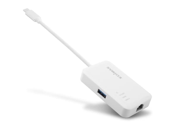 Edimax EU-4308 - Nätverksadapter - USB-C 3.1 - Gigabit Ethernet x 1 + USB 3.0 x 3