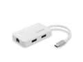 Miniatyrbild 2 av 5: Edimax EU-4308 - Nätverksadapter - USB-C 3.1 - Gigabit Ethernet x 1 + USB 3.0 x 3