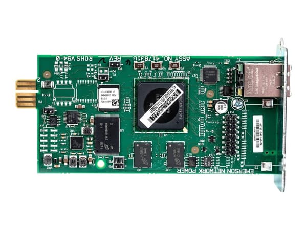 Liebert Intellislot Unity Platform Card - Adapter for fjernstyrt administrasjon - Liebert IntelliSlot - 100Mb LAN - 100Base-TX - for Liebert GXT4; GX