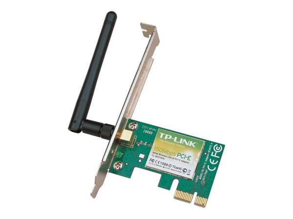 TP-Link TL-WN781ND - Nettverksadapter - PCIe - 802.11b/g/n Grønn